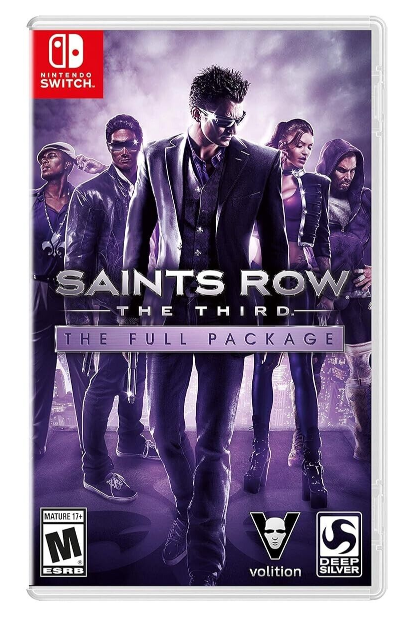 Saints Row: The Third: The Full Package Nintendo Switch US Cartridge Version NEW