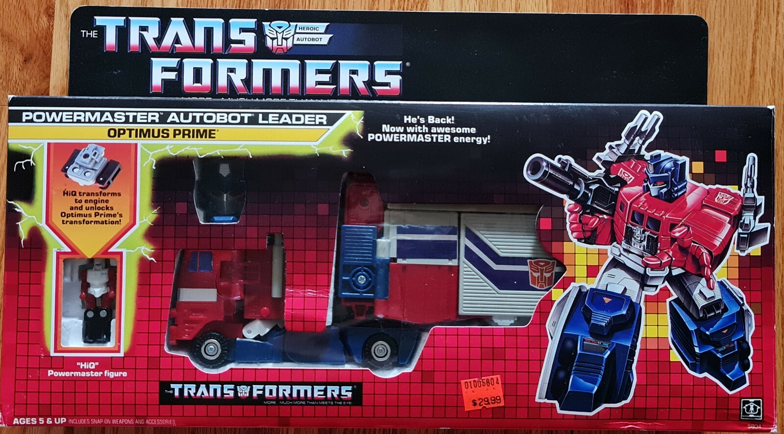 g1 original optimus prime 1984