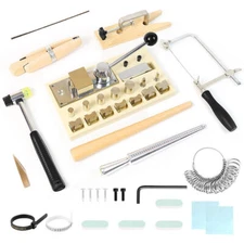 Ring Stick Measuring Bender Ring Sizer Bending Machine Jewelry Making Tool Kit #