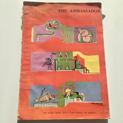 Graham Sutherland AMABASSADOR magazine tapestry Henry Moore Stanley Spencer