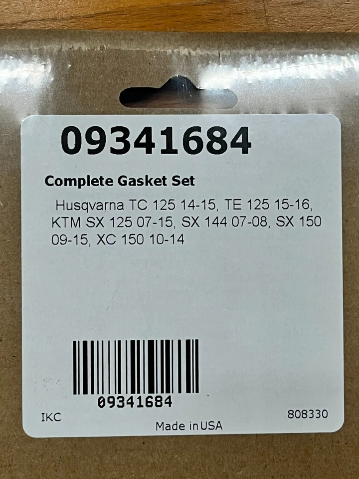 Juego de juntas de motor juego de juntas KTM SX Husqvarna TC TE XC 125 144 150 09341684 Foto 3 de 3