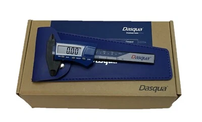 3"/75MM DIGITAL VERNIER CALIPER MICROMETER RIGID PLASTIC BODY DASQUA 2035-0004