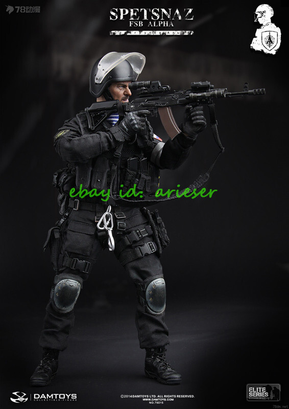 DAMTOYS　SPETSNAZ　FSB ALPHA GROUP　78015 Damtoys 1/6 78015 Elite Series Spetsnaz Fsb Alpha Group Action