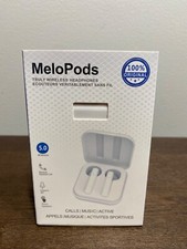 MeloPods Audio Ear Plugs - BT 5 Headset Calls Siri Support Touch Operation
