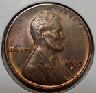 1955-S BN Lincoln Cent ~ Toned