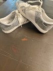 Sneaker Shoes Sam & Libby Alina Silver Glitter Soft Sport Walking Lace Up Size 8 — photo 5