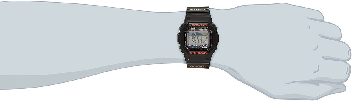 Casio G-shock GWX-5600-1JF G-lide Tough Solar Radio Watch