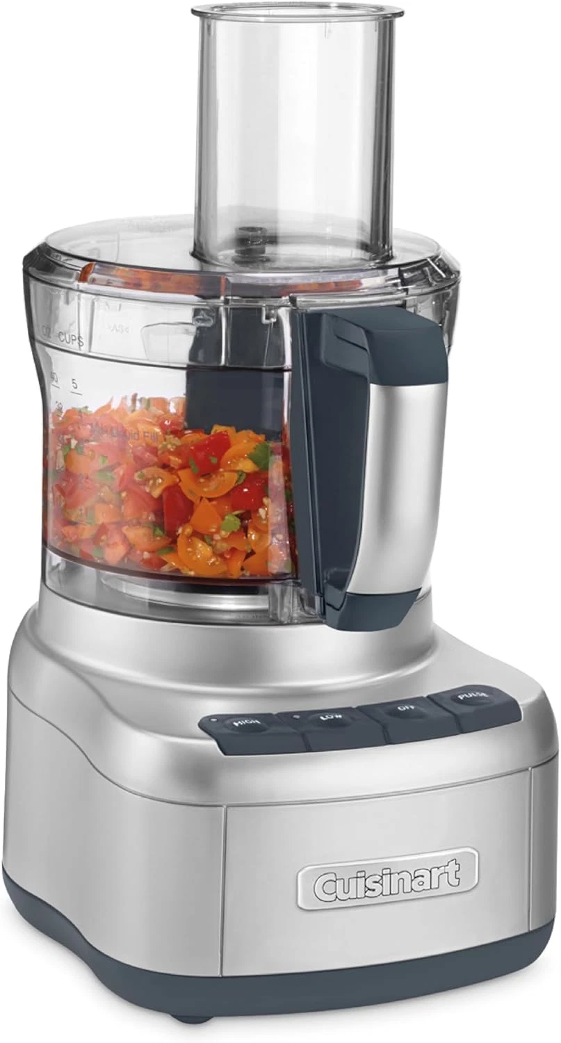 8-Cup Silver Food Processor - Perfect for Chopping, Slicing & Mixing!
Opens in a new window or tab