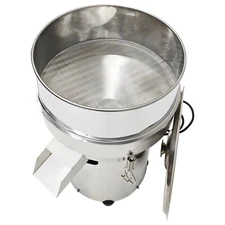 11.8" Electric Sieve Powder Particle Vortex Shakers with 60 Mesh Screen & Lid