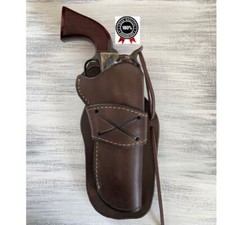 Holster Leather Gun Revolver Western Pistol Cowboy Hand Tooled