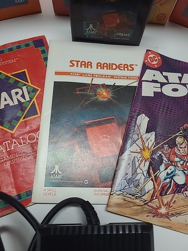Star Raiders ATARI 2600 Game CIB With Controller , Big Boxes Tested 1982 - Picture 6 of 10