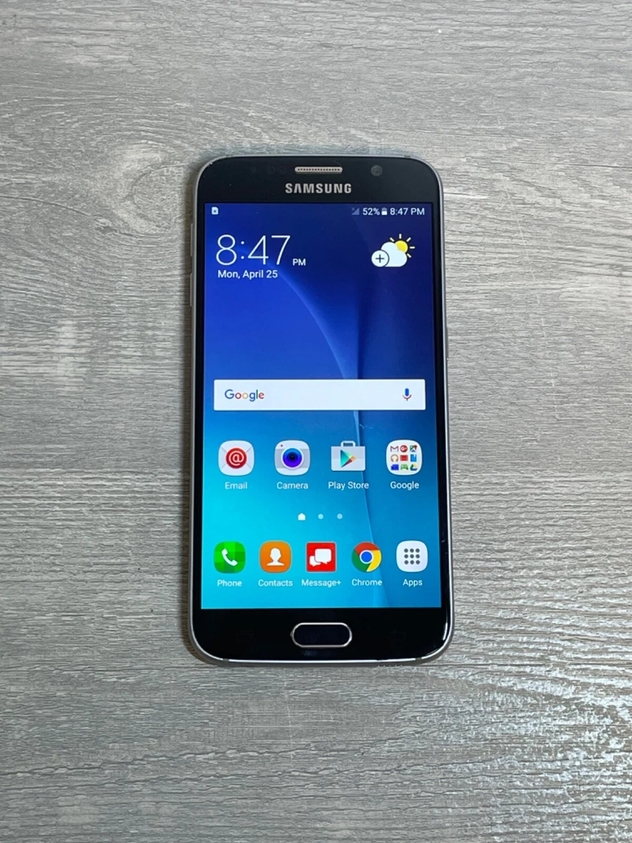 Samsung Galaxy S6 Black Unlocked Cell Phones & Smartphones for
