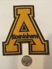 Appalachian State￼ Mountaineers Vintage Embroidered Iron On Patch  3.25” X 3”