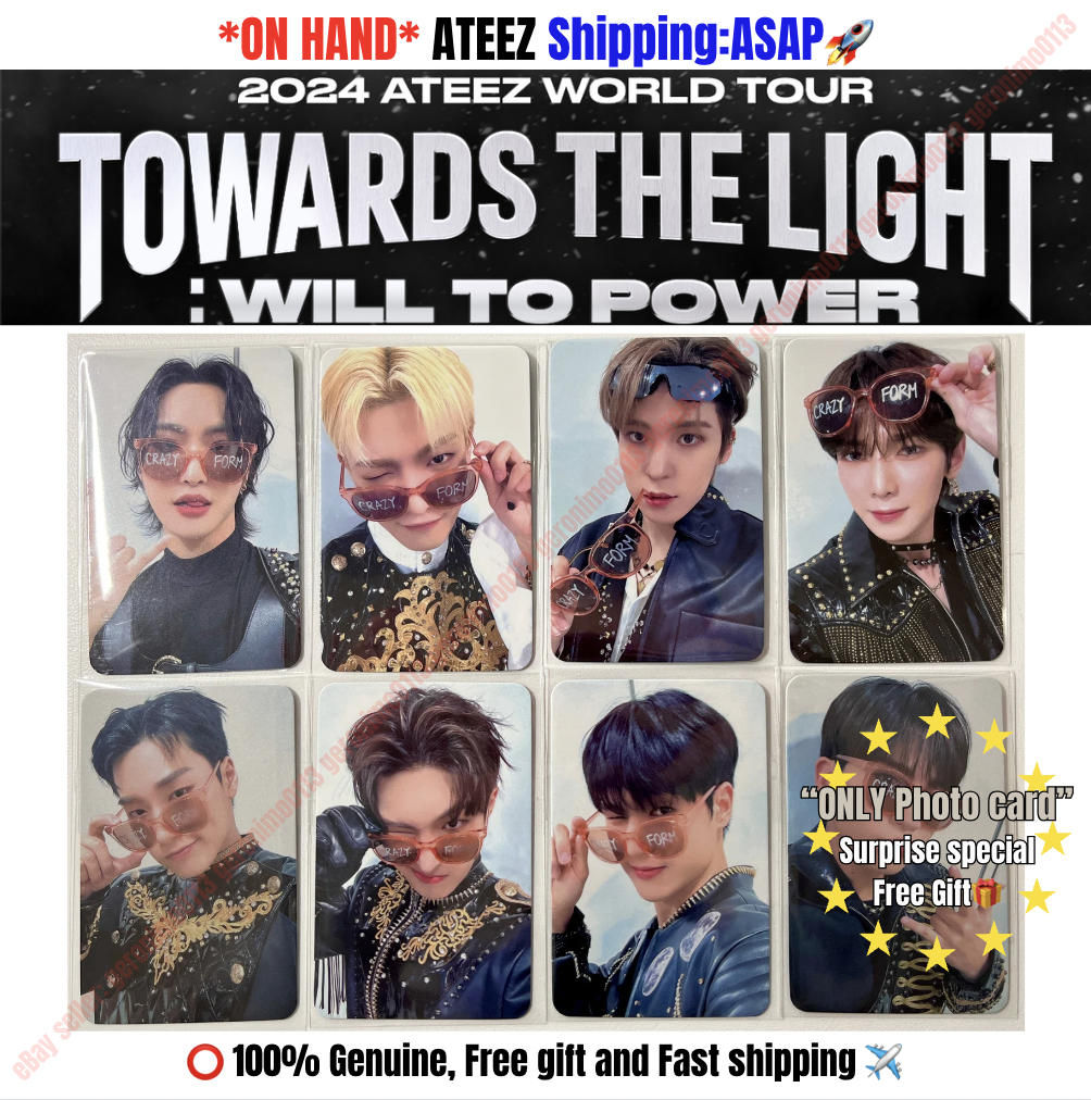 FINAL STOCK] ATEEZ 2024 WORLD TOUR [TOWARDS THE LIGHT : WILL TO