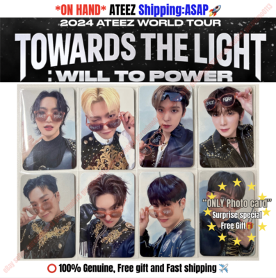 FINAL STOCK] ATEEZ 2024 WORLD TOUR [TOWARDS THE LIGHT : WILL TO