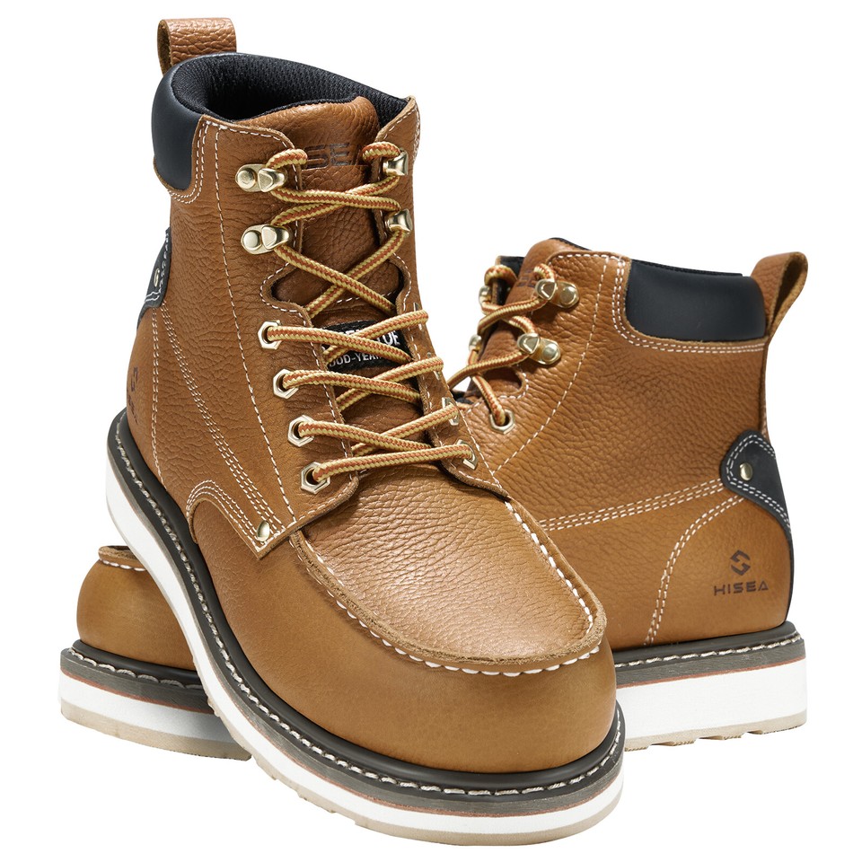 Ningo Men's Work Boots HISEA NINGO Men's Western Cowboy Boots