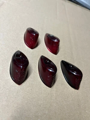 NOS Cabochon De Feu Rerière JOO (JOS) 50er-1960er Jahre Rücklichtglas altes Fahrrad