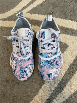 Adidas NMD Women Sneaker Size 5.5 (womens 6.5) Tiedye Blue Pink Purple |  eBay