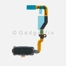 US Black Menu Home Button Flex Cable Replacement Parts For Samsung Galaxy S7