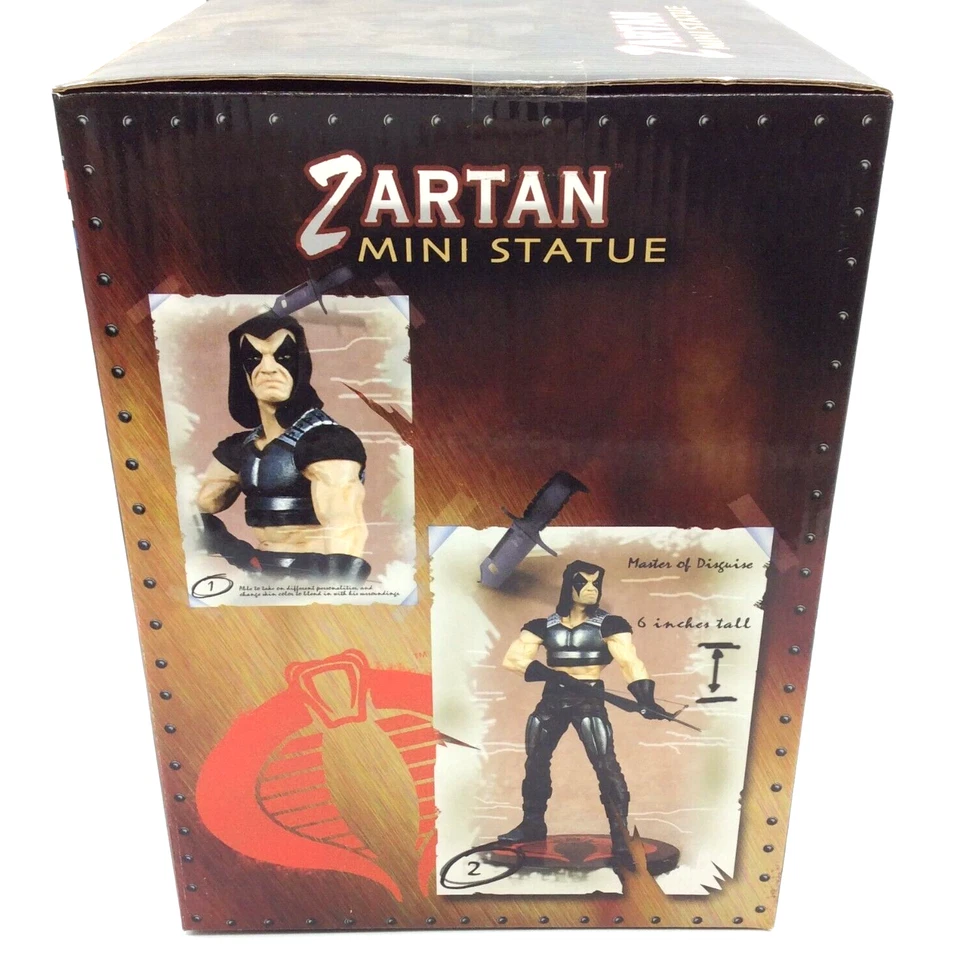 Palisades Toys G.I. MINI ESTATUA DE JOE ZARTAN Edición Limitada 2003 Foto 4 de 4