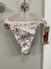Y2K Gilligan O Malley 3 Pack L Satin Thongs Panty Silky String Bikini 90s