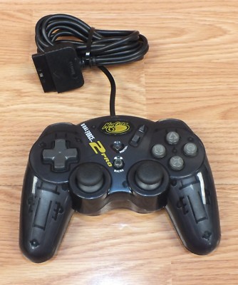 Genuine Mad Catz (8222) Dual Force 2 Pro Wired PS2 Game Controller Only **READ**