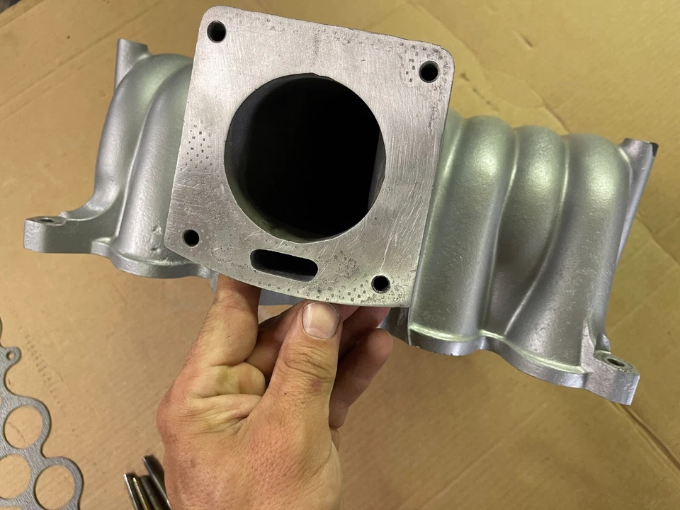 Colector de admisión superior e inferior Ford Mustang GT40 87-93-95 COBRA ROSCADO #5 BOSS V8 Foto 4 de 4