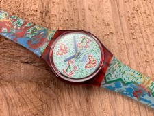 Swatch Originals Brand New GR120 Alphorn NOS Box/Paper/Tag Circa 1994