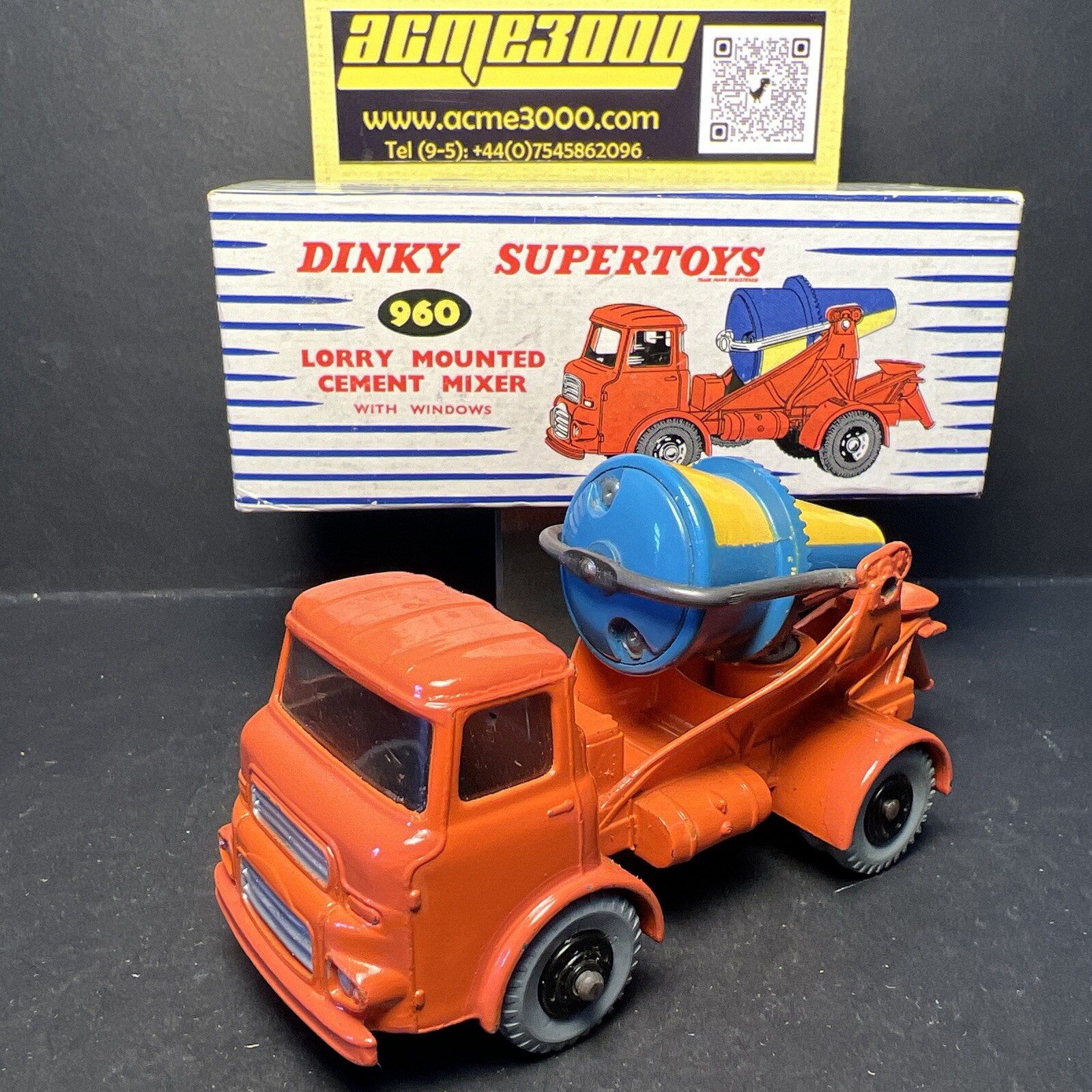Dinky 960, Albion Lorry Mounted Concrete Mixer - Free Price Guide