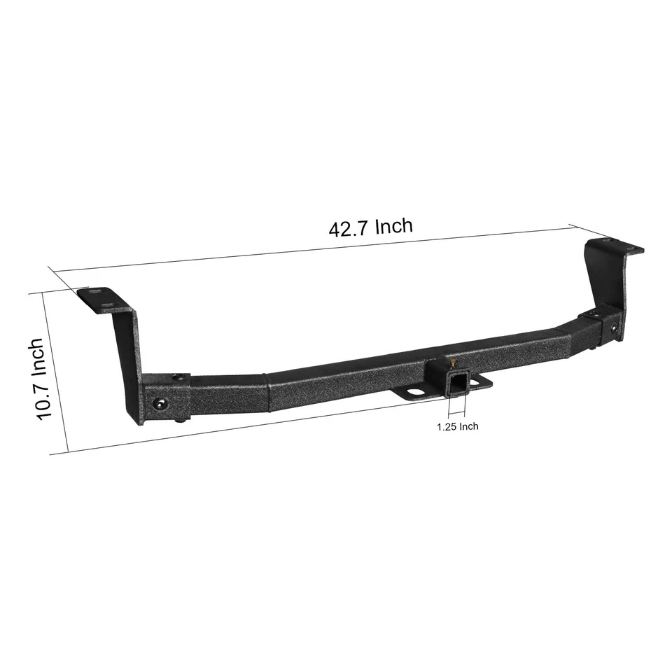 Vijay For2003-2019 Toyota Corolla Trailer Hitch Receiver Rear Bumper Tow 1.25" Foto 3 de 4