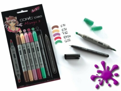 Copic Ciao Marker 5+1 Set Manga 3 - 22075558
