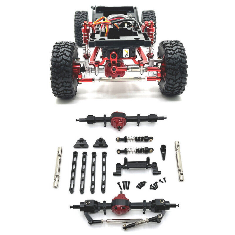 For 1:12 MN82 LC79 MN78 RC Aluminum Alloy Front Rear Assembly