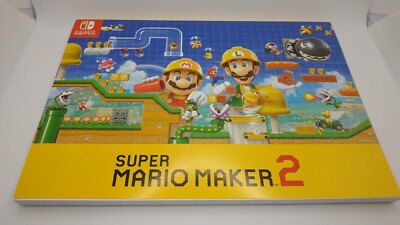 Givaway Promo Nintendo Super Mario Maker 2 Notizblock Note Book Notizbuch