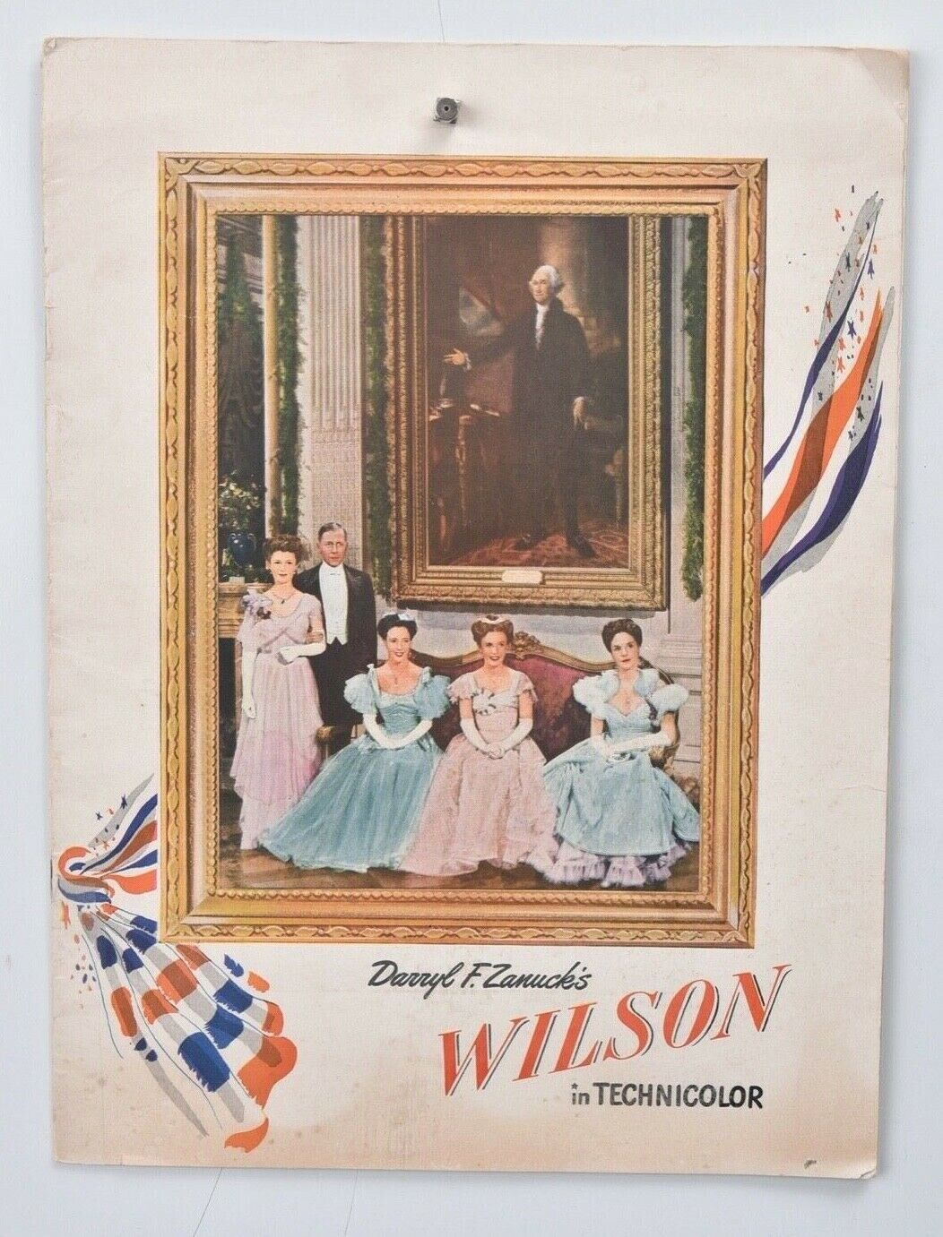 1944 Darryl F. Zanuck’s Wilson Program-Wood In Technicolor Wholesale Movie Rare