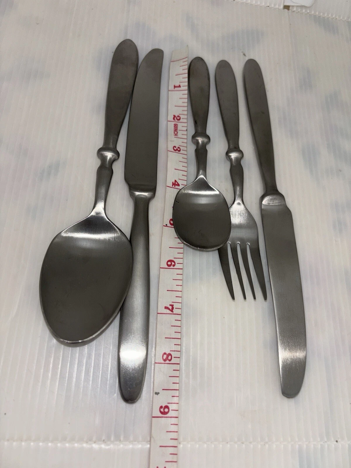 Cambridge TOWNHOUSE Stainless Five Pieces Setting Knife Spoon Fork Serving Spoon