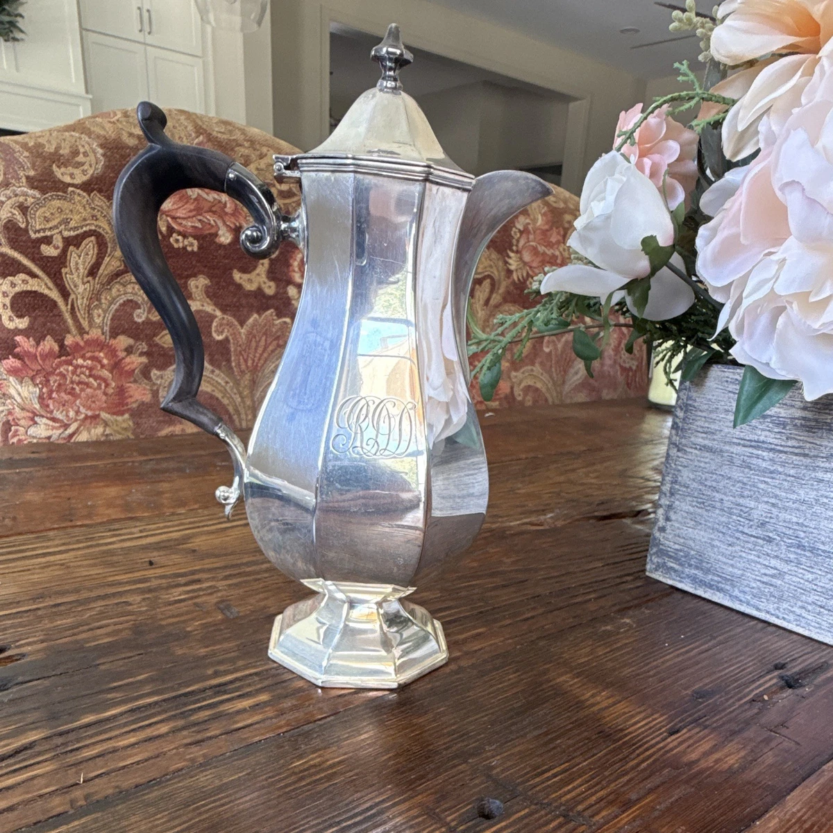 【Mappin & Webb】ティーキャディー マッピンアンドウェッブ Mappin & Webb Antique US Silver-Plated Teapots, Coffee Pots & Sets