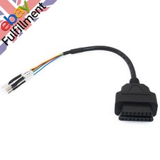 16-Pin OBD OBD2 K CAN Line Jumper Tester Connector Car Diagnostic Cable Line