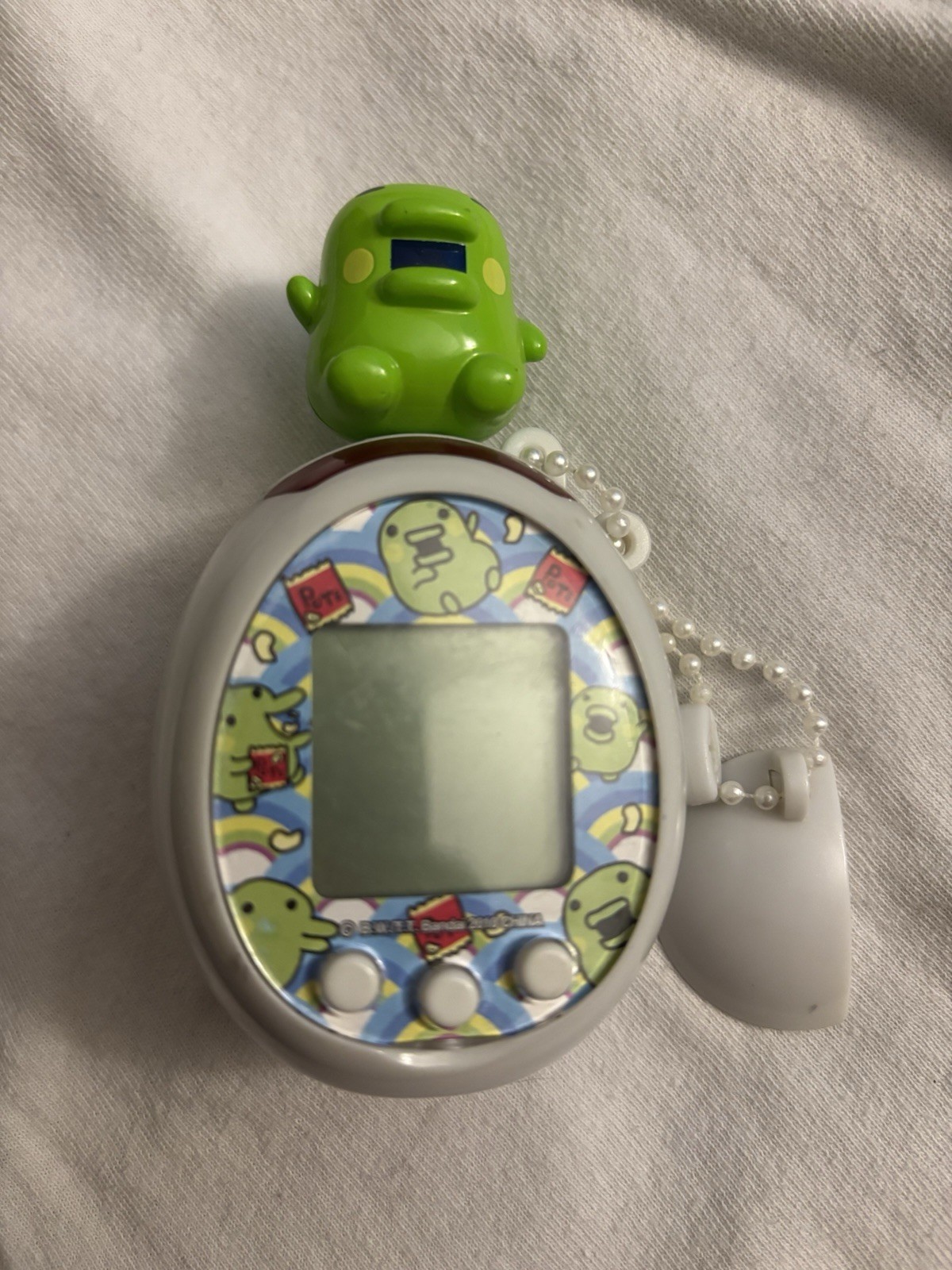 tamagotchi TamaTown Tama-Go KUCHIPATCHI #120 Complete With Back Cover!