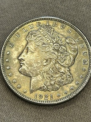 1921 E Pluribus Unum Silver One Dollar Coin Circulated Over 100 Years Old