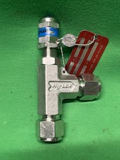 Hy-Lok RV1H-8T-S316 RELIEF VALVE 316 SS 1/2&rdquo;  Instrumentation Pressure Control
