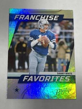 2024 Panini Prestige Football Franchise Favorites - Danny White - Dallas Cowboys