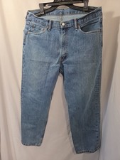 levis 550 jeans relaxed fit 36x29 Blue Denim Straight Leg USA Made