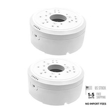 Universal Junction Box for Bullet Security Camera, Dome Camera Junction 2pcs