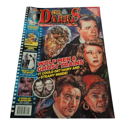 The Dark Side magazine # 190, Wolf Men and Ghost Trains, Siodmak, Darkside