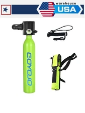 Portable Mini Diving Oxygen Cylinder - 0.5L Kit for 10M Deep Water Adventures US
