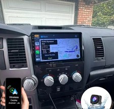 10.1''Car Radio Wireless Android CarPlay 8 128GB For 07-13 Toyota Sequoia Tundra