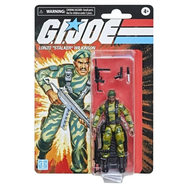 G.I. Joe: Retro Collection Lonzo "Stalker" Wilkinson  Kids Toy Action Figure