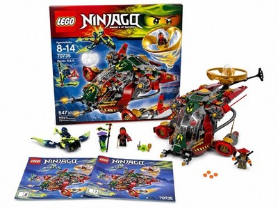 LEGO NINJAGO: Masters of Spinjitzu - Ronin R.E.X. (70735) Complete with Box