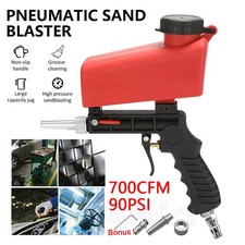 Portable Air Sandblasting Gun Hand Held Sand Blaster Shot Media Blasting Adjust