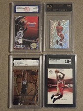 Huge Lot of 22 basketball cards! 13 graded, 2 IP auto's,and 4 #'d cards! Jordan